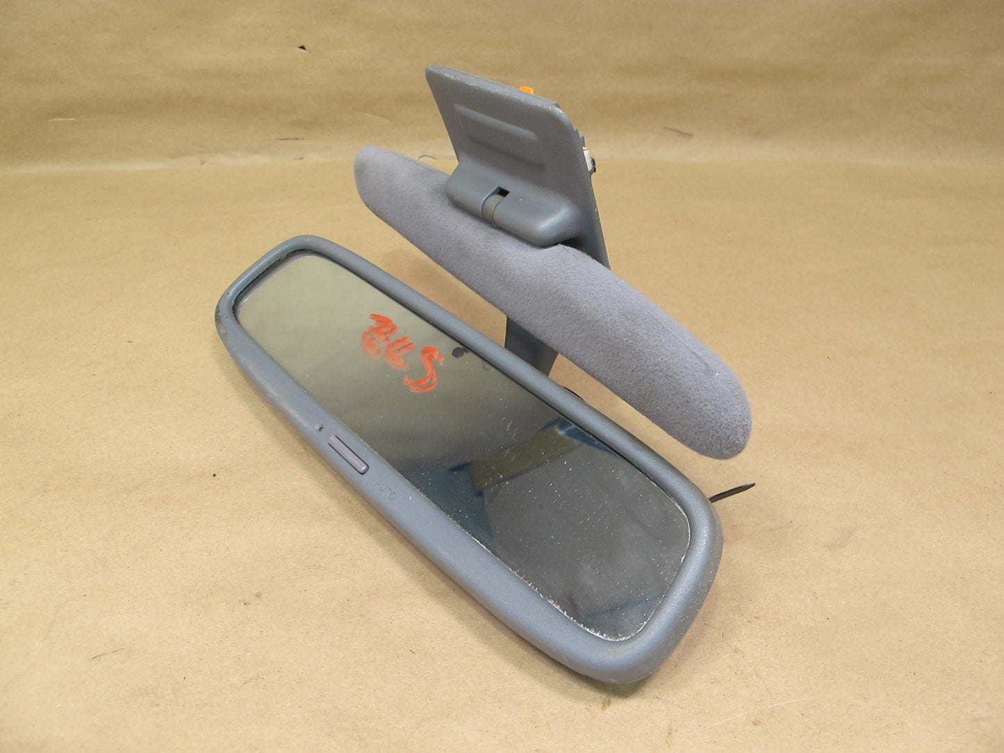 95-00 Lexus UCF20L LS400 Auto Dim Interior Rear View Mirror w Sun Visor OEM