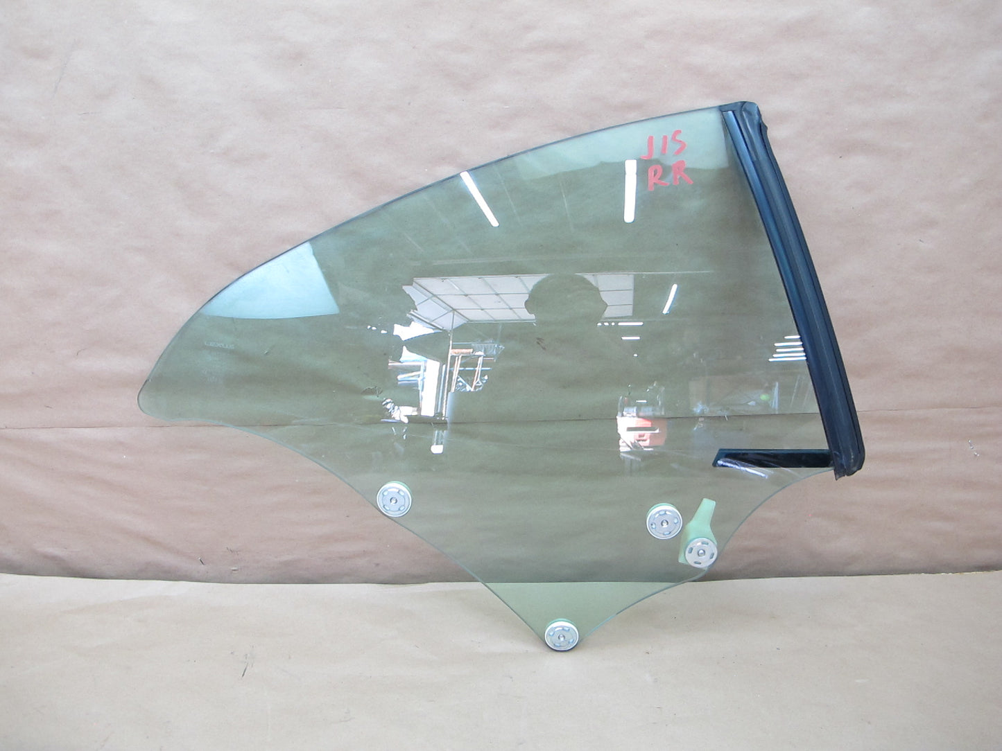 10-15 Lexus IS250 IS350 Convertible Rear Right Side Quarter Window Glass OEM