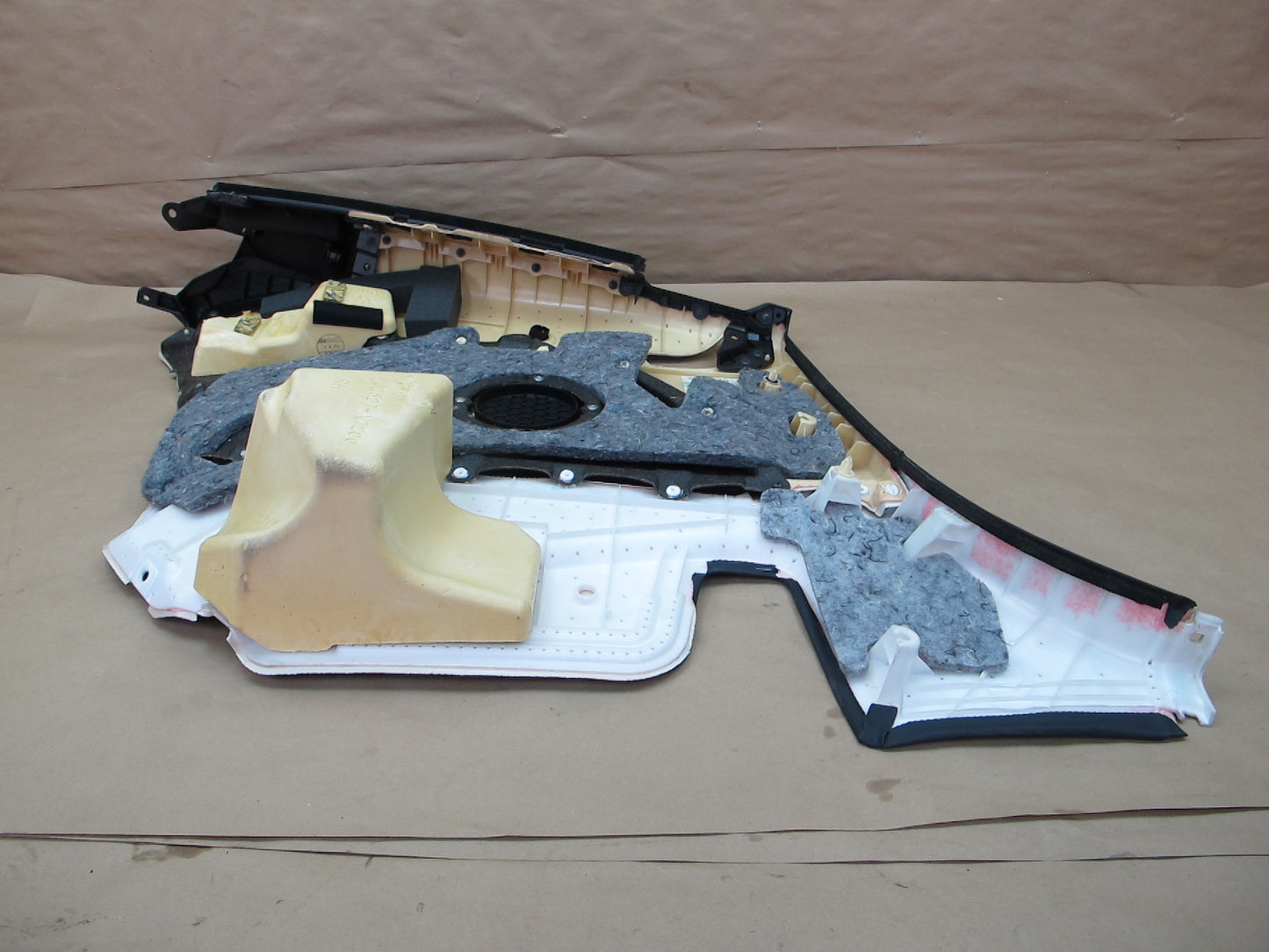 10-15 Lexus IS350 Convertible Rear Quarter Interior Trim Cover Panel Set OEM