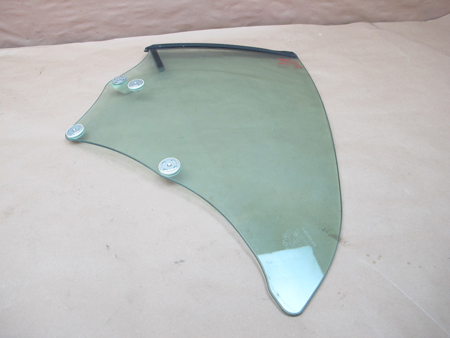 10-15 Lexus IS250 IS350 Convertible Rear Left Side Quarter Window Glass OEM