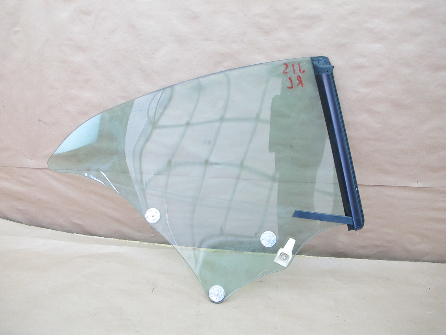 10-15 Lexus IS250 IS350 Convertible Rear Left Side Quarter Window Glass OEM