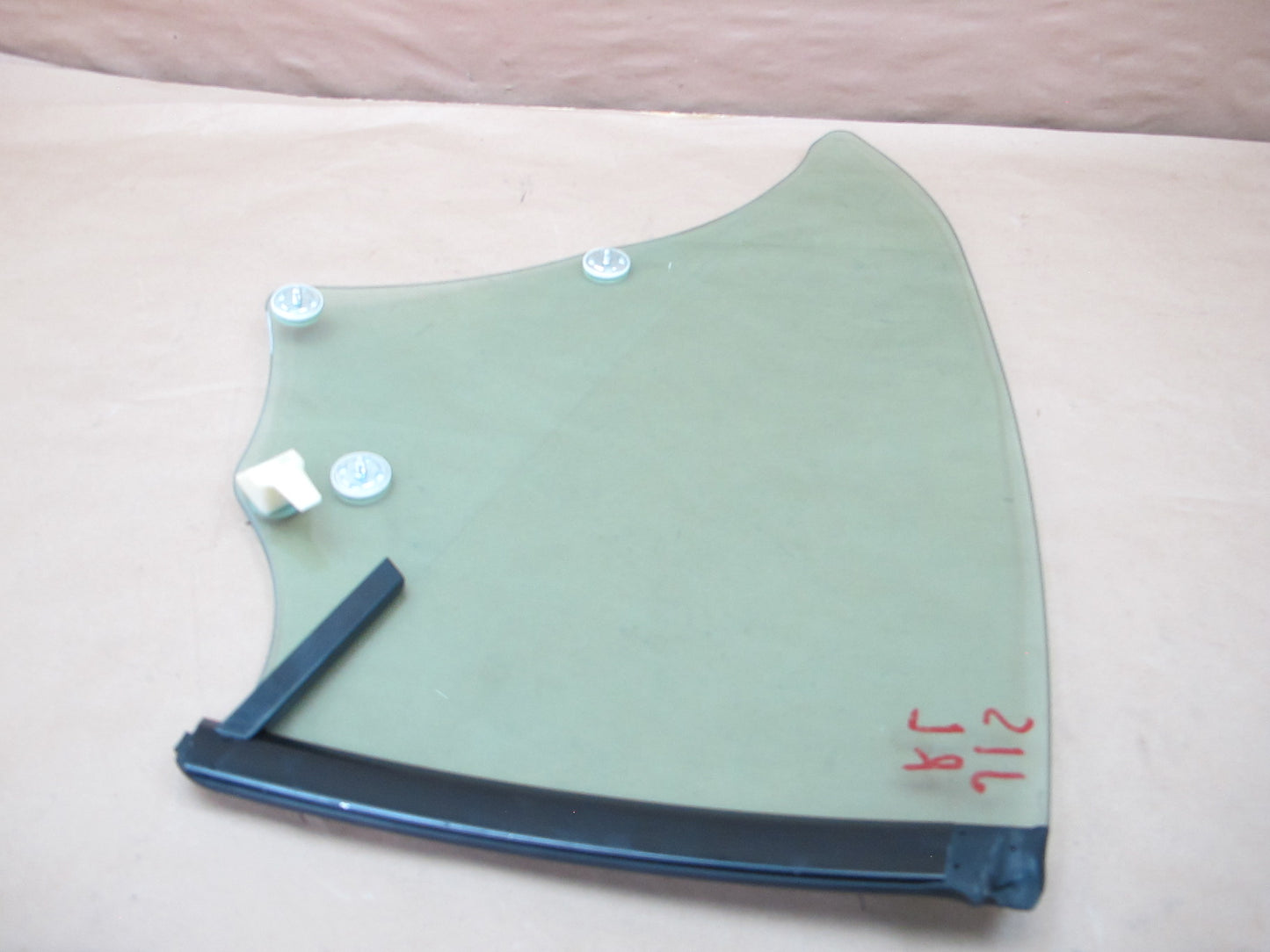 10-15 Lexus IS250 IS350 Convertible Rear Left Side Quarter Window Glass OEM