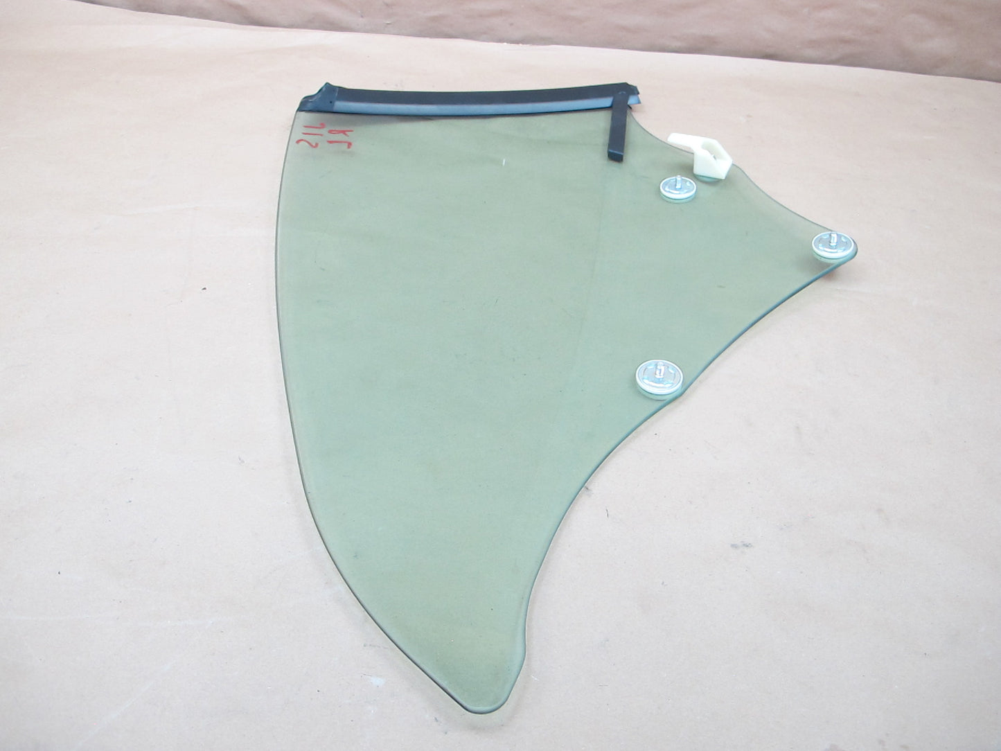 10-15 Lexus IS250 IS350 Convertible Rear Left Side Quarter Window Glass OEM