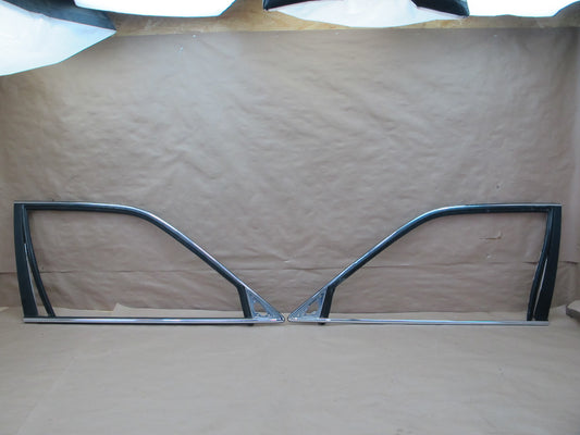 95-00 Lexus UCF20 LS400 Set of 2 Front Door Window Frame Trim Molding OEM