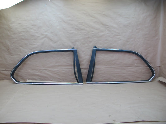 95-00 Lexus UCF20 LS400 Set of 2 Rear Door Window Frame Trim Molding OEM