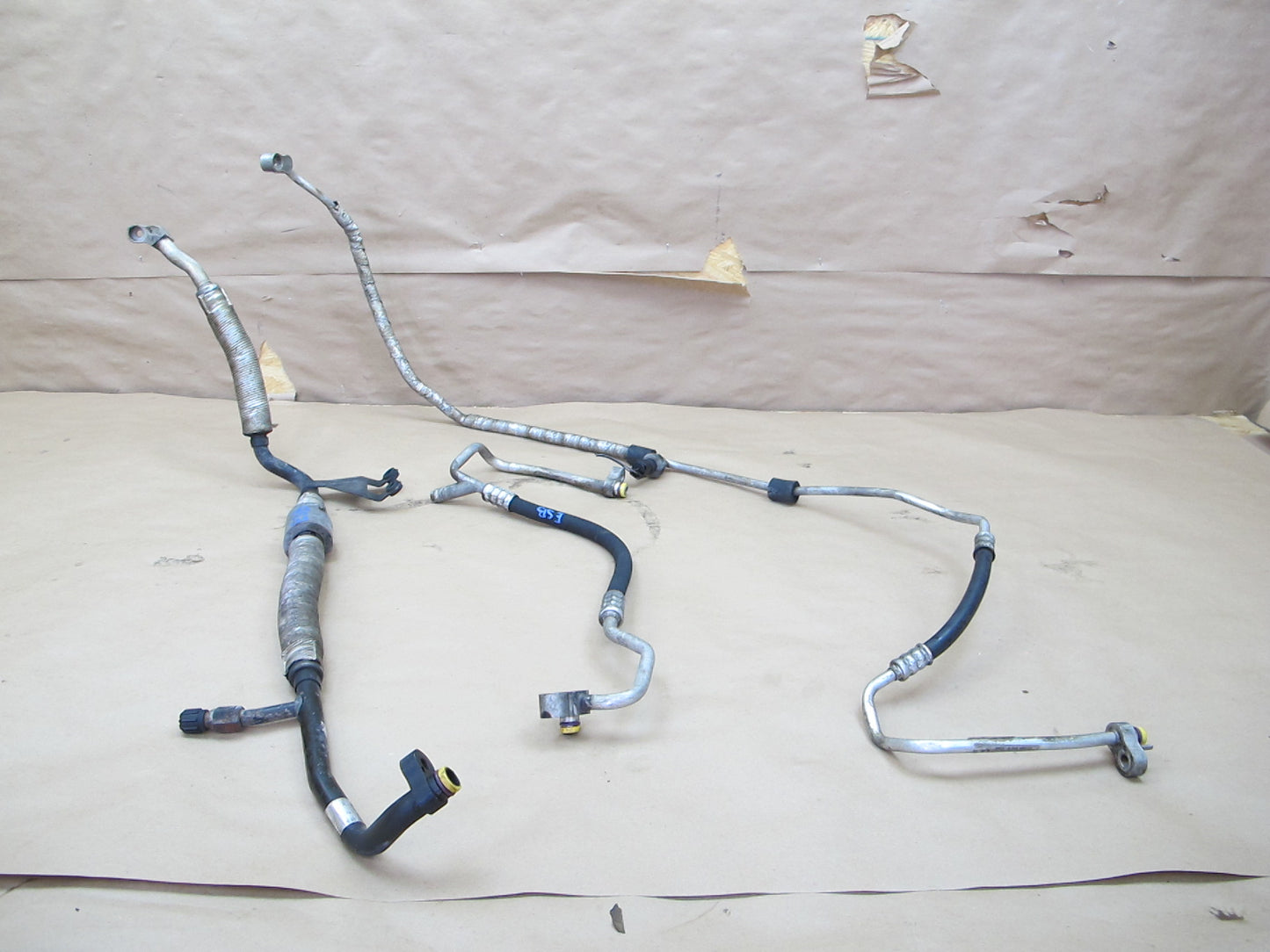 03-08 BMW E65 E66 N73 A/C Air Condition Hose Pipe Line Set OEM