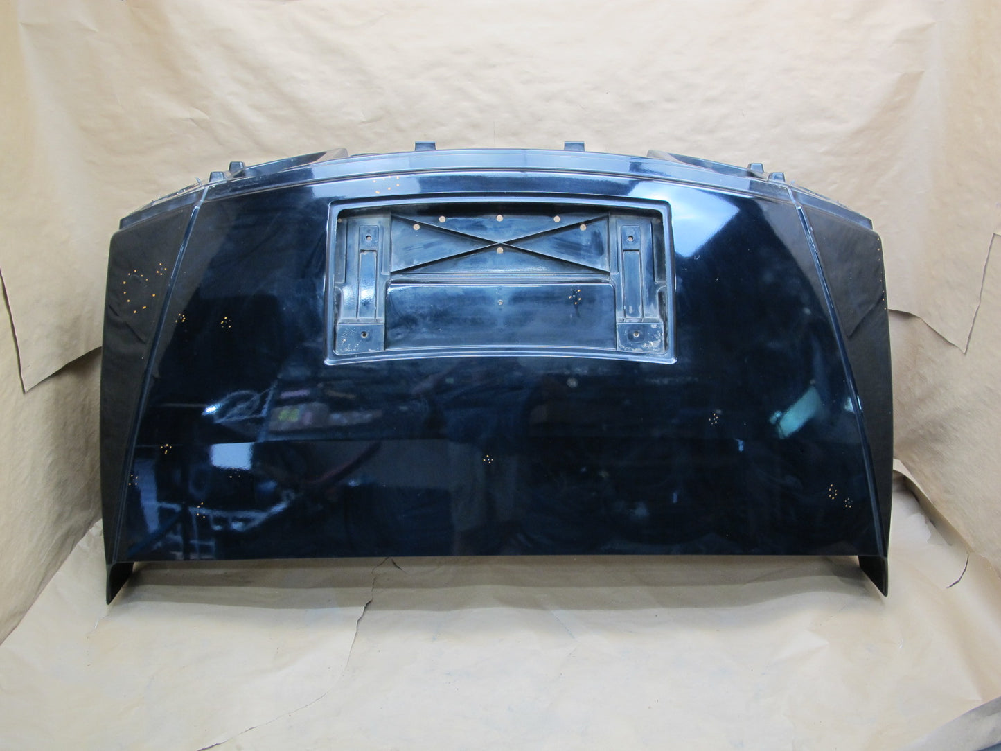 2008-2009 Hummer H2 Front Hood Bonnet Cover Panel Shell Black