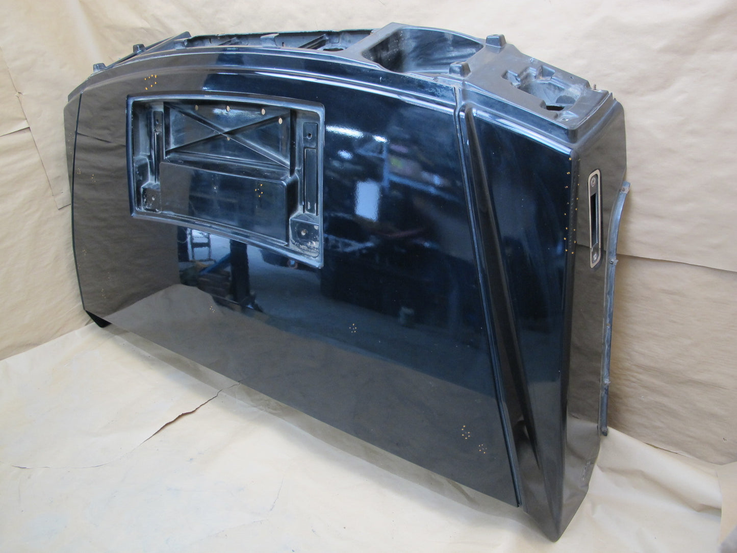 2008-2009 Hummer H2 Front Hood Bonnet Cover Panel Shell Black