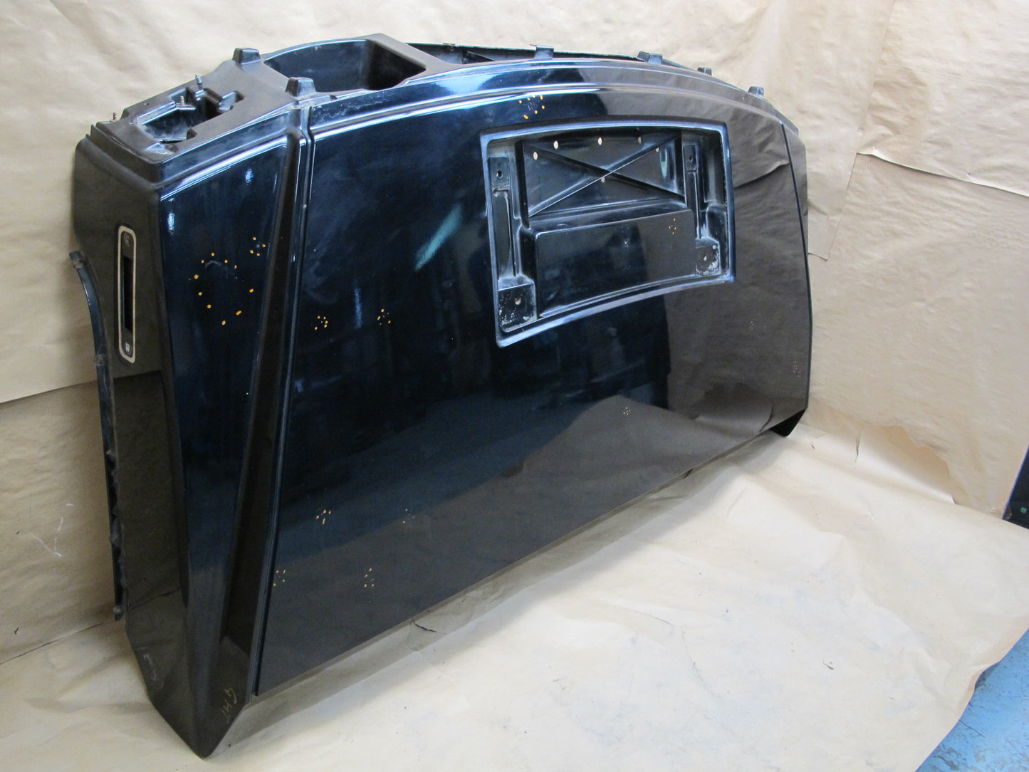 2008-2009 Hummer H2 Front Hood Bonnet Cover Panel Shell Black