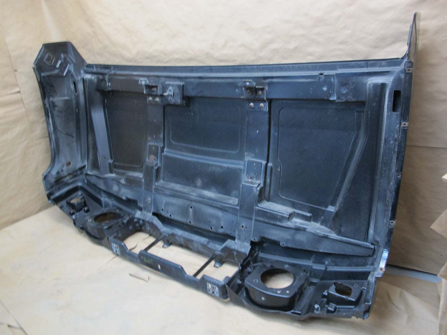 2008-2009 Hummer H2 Front Hood Bonnet Cover Panel Shell Black