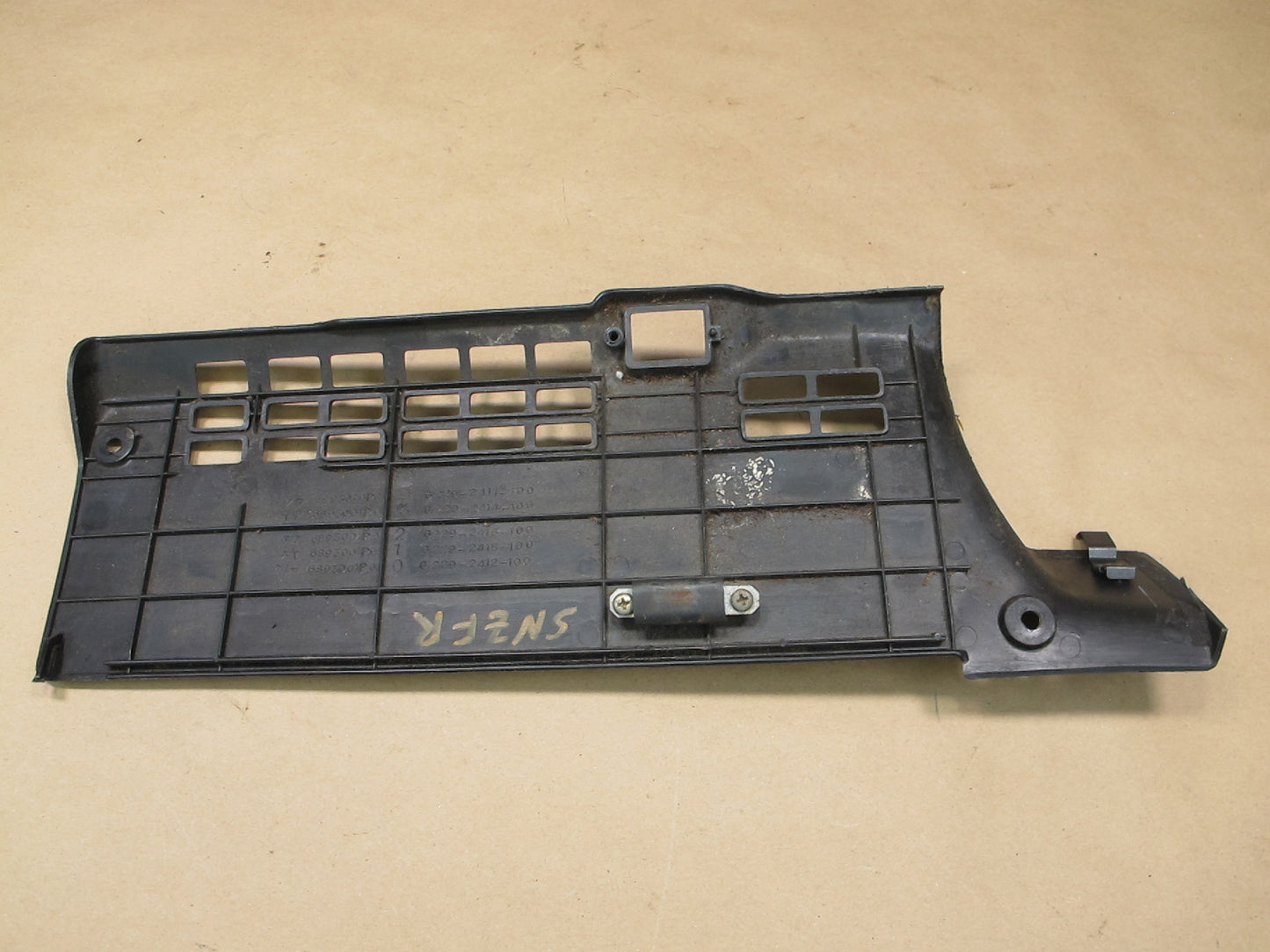 84-86 Nissan Z31 300ZX Under Dash Knee Trim Cover Panel Set of 2 OEM