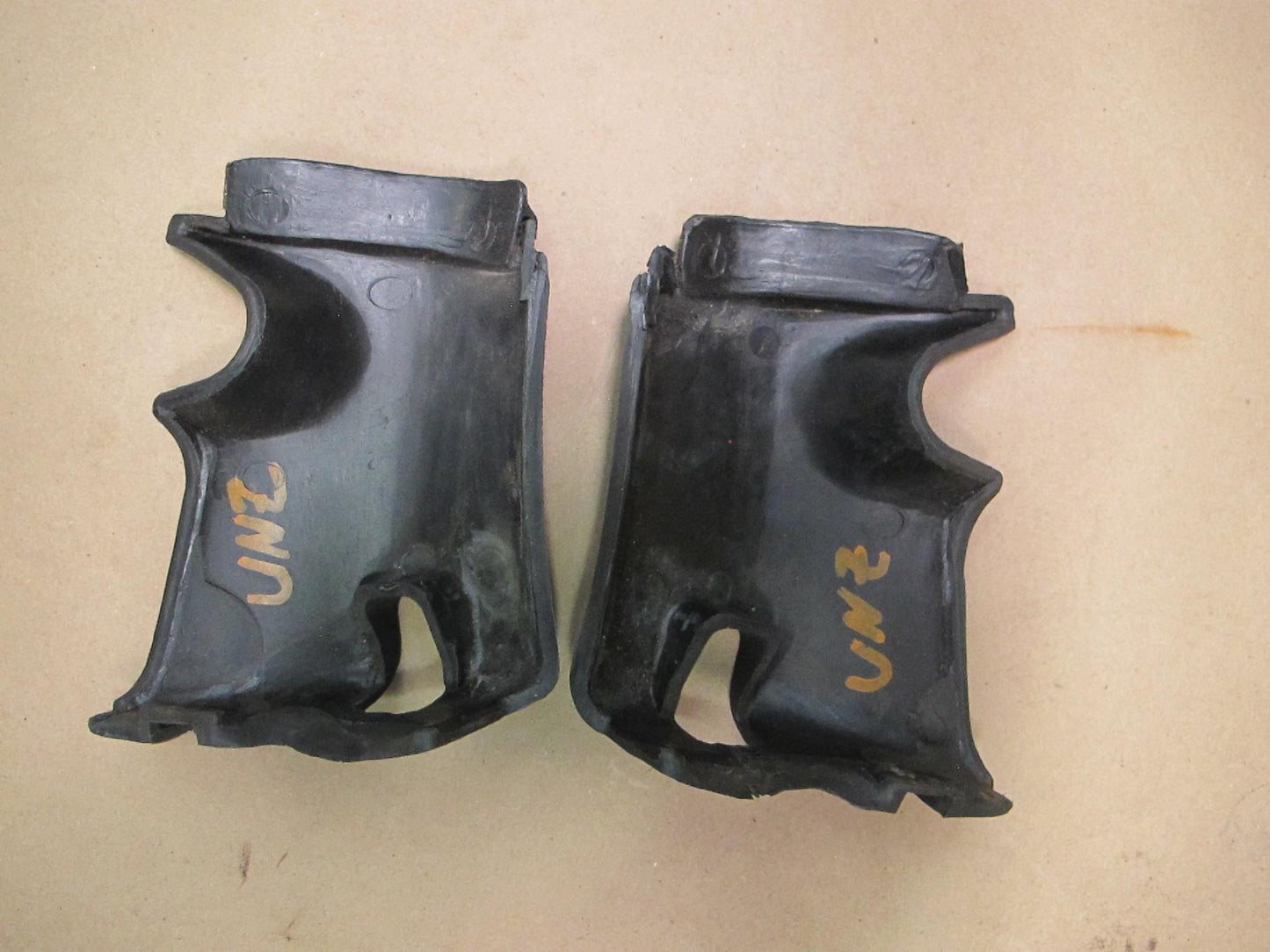 93-96 Nissan Z32 300ZX Convertible Set of 2 Rear Hatch END Trim Cover OEM