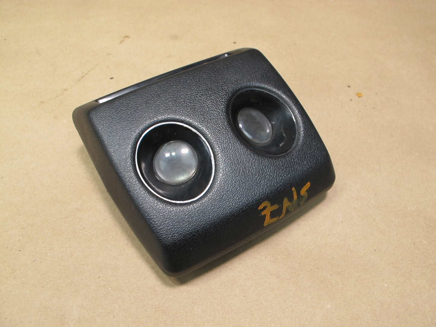 84-86 Nissan Z31 300ZX 2+0 Front Overhead Dome Light Lamp Black OEM