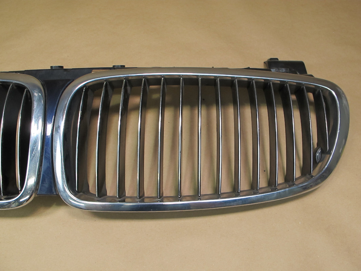 03-08 BMW E65 E66 7-SERIES Front Hood Chrome  Kidney Grille OEM