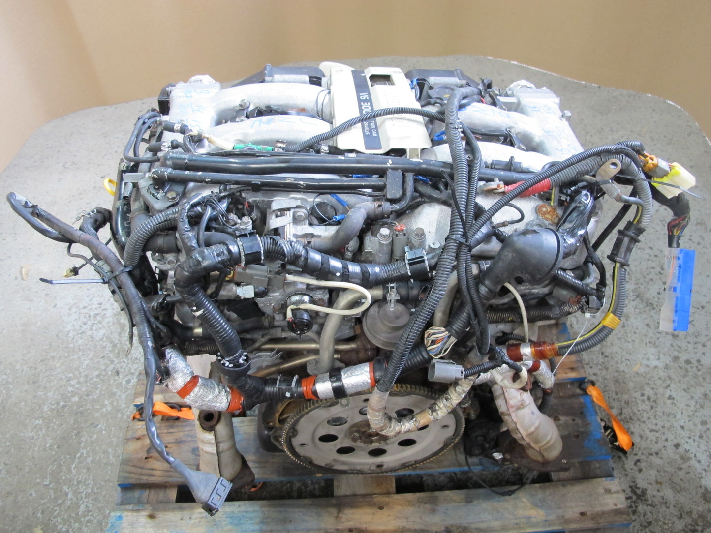 90-93 Nissan Z32 300ZX 3.0L VG30DE NON Turbo Complete Engine Motor 162K Miles