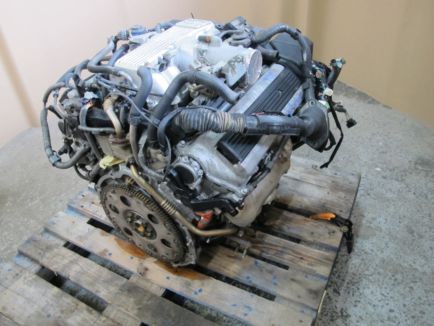 95-97 Lexus UZZ30 SC400 4.0L 1UZFE RWD Rear Sump Complete Engine Motor OEM