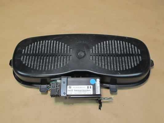 01-06 BMW E46 Coupe Convertible Rear Harman Kardon Subwoofer Speaker Box OEM