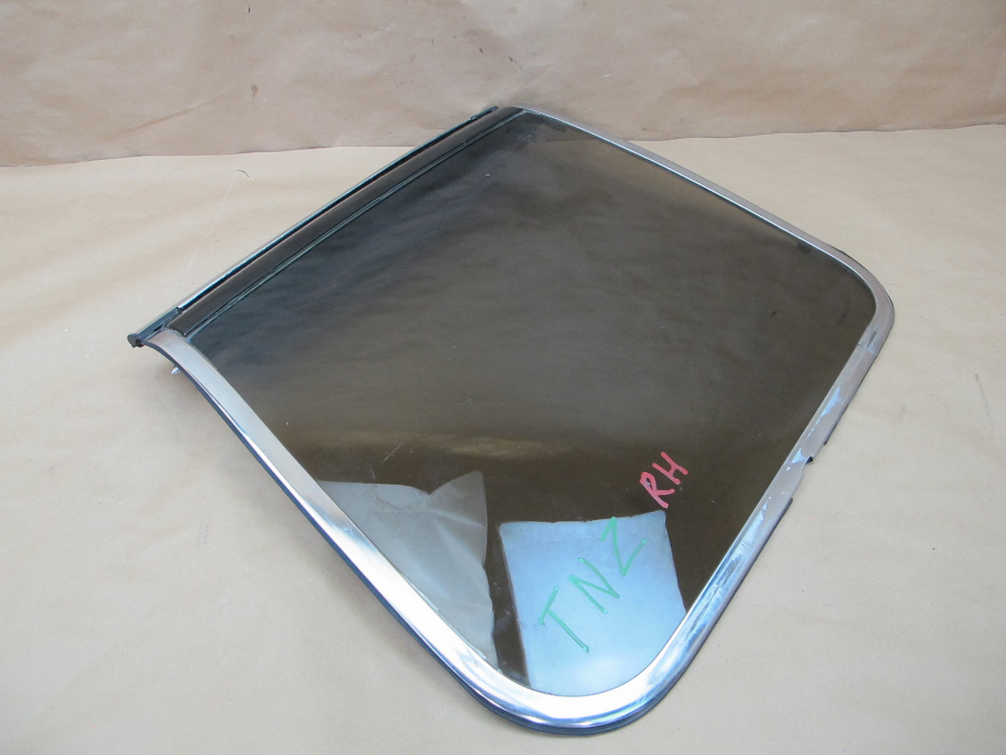 80-83 Datsun Nissan 280ZX S130 Right T-top Roof Glass Window w Shade & BAG OEM