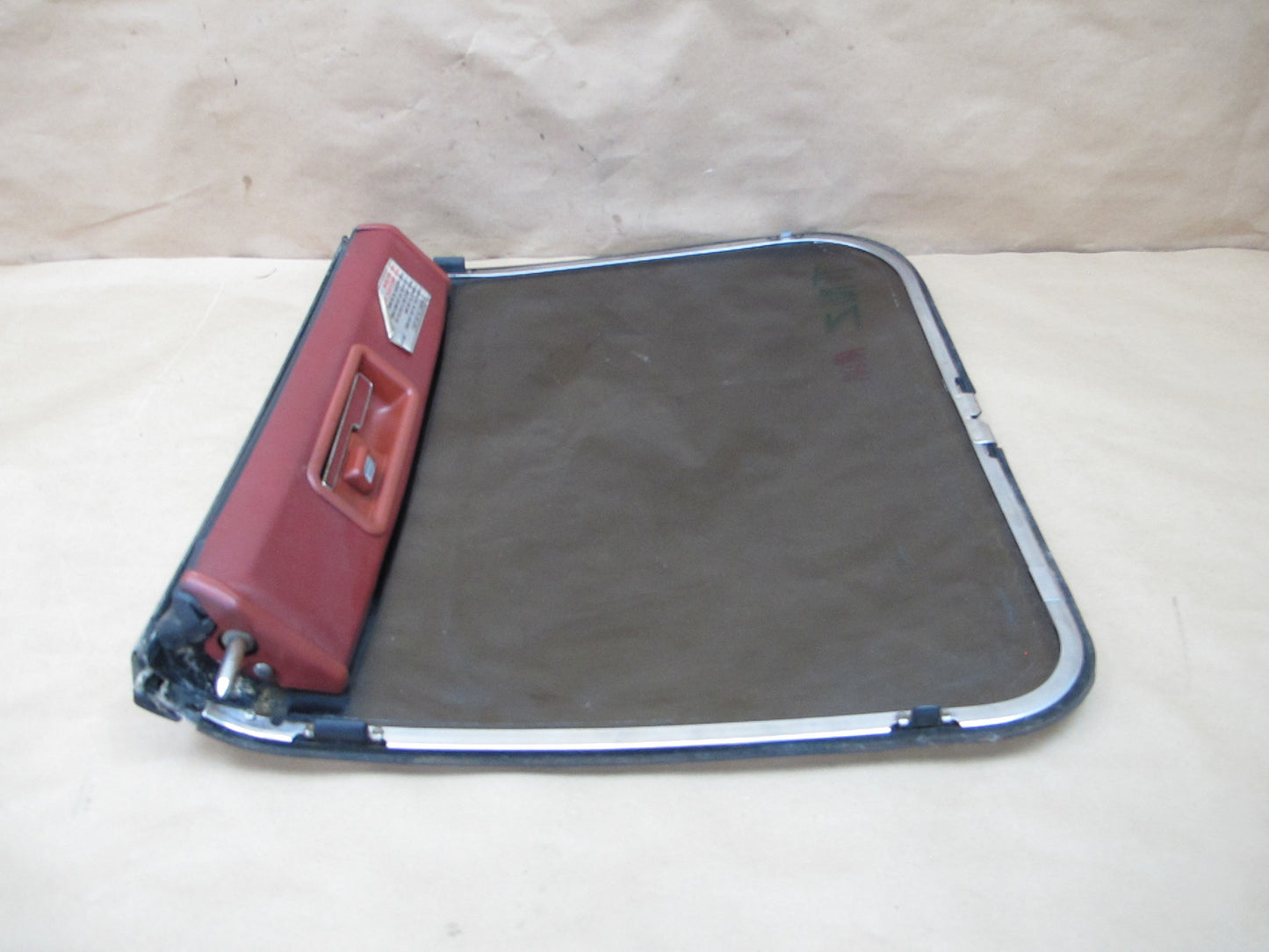 80-83 Datsun Nissan 280ZX S130 Right T-top Roof Glass Window w Shade & BAG OEM