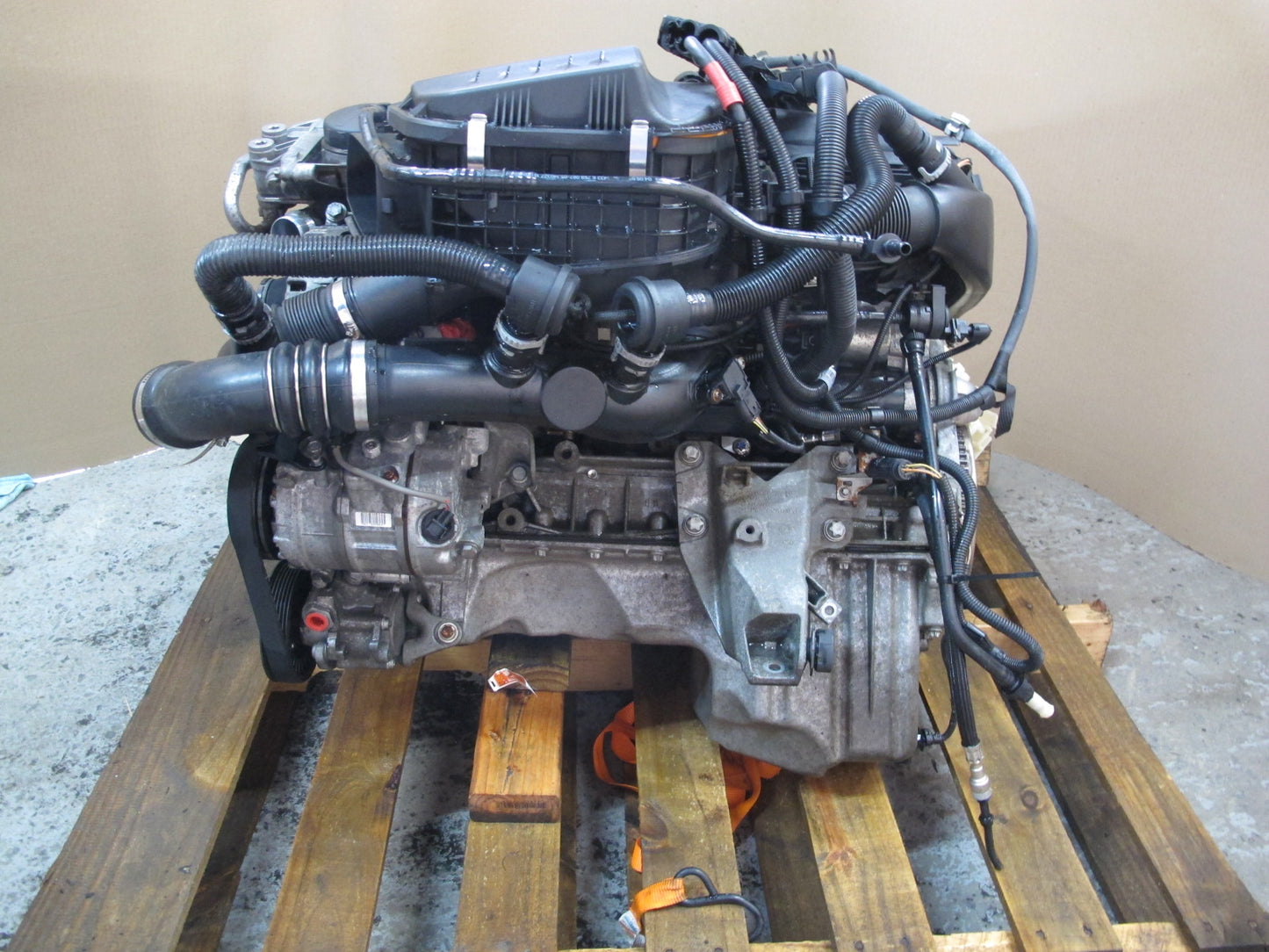 07-09 BMW E93 335i 3.0L N54 8 Bolt Complete Twin Turbo Engine Motor 107k Miles