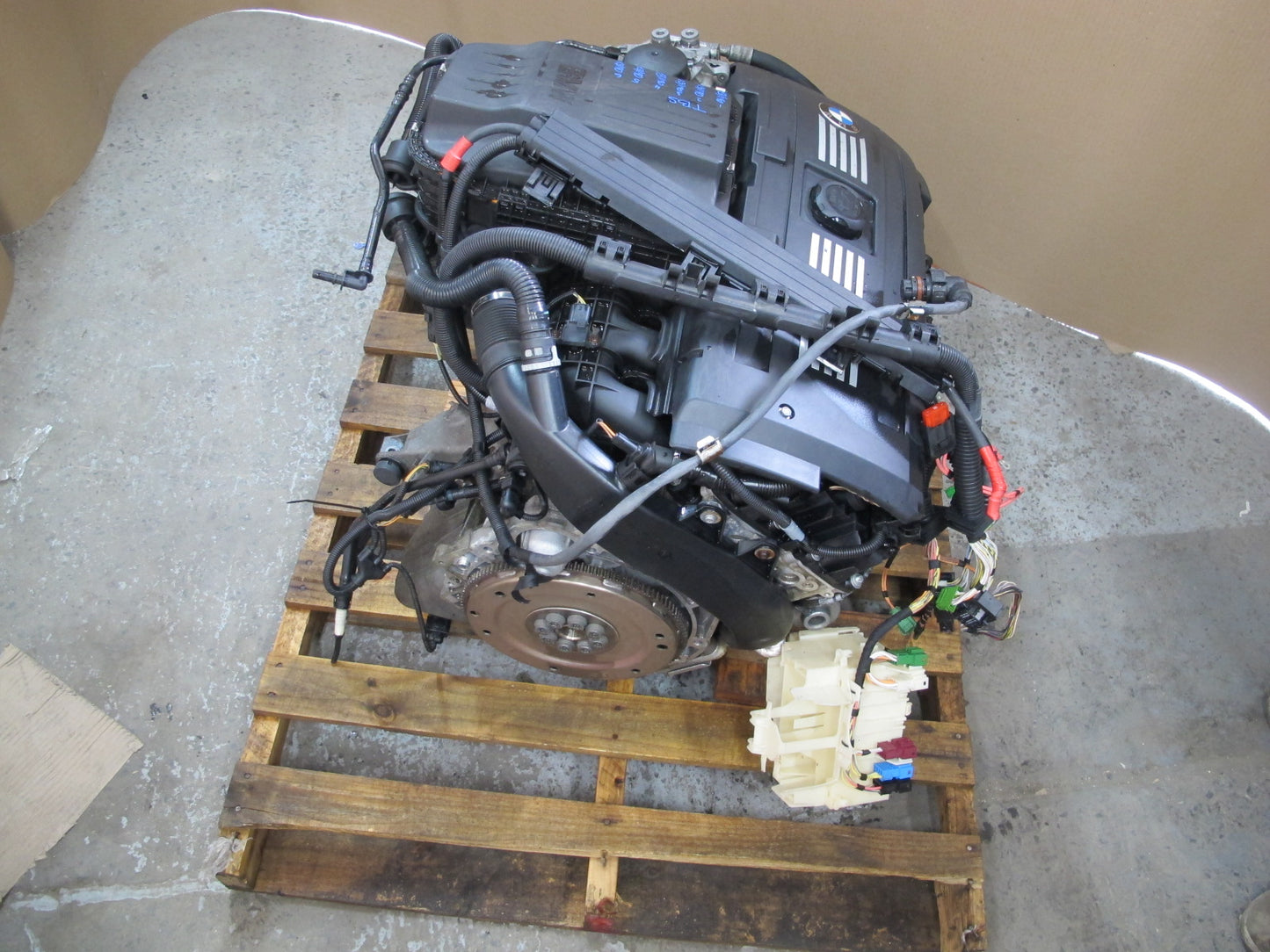 07-09 BMW E93 335i 3.0L N54 8 Bolt Complete Twin Turbo Engine Motor 107k Miles