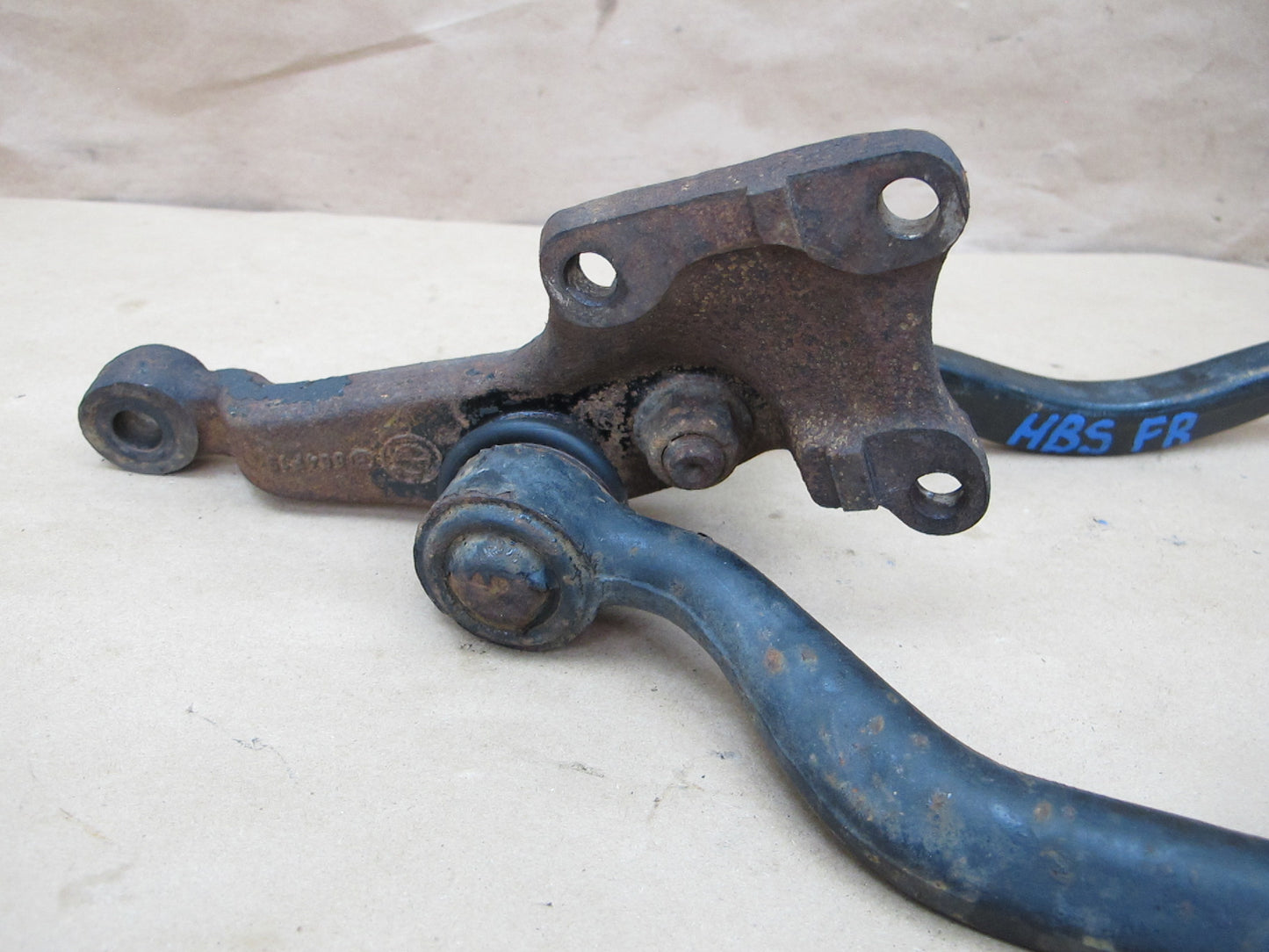 83-89 BMW E24 6-SERIES Front Left Driver Side Control Arm Wishbone Set OEM