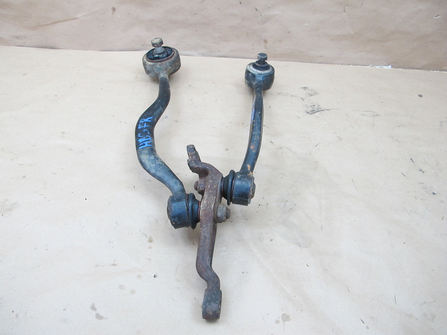 83-89 BMW E24 6-SERIES Front Left Driver Side Control Arm Wishbone Set OEM