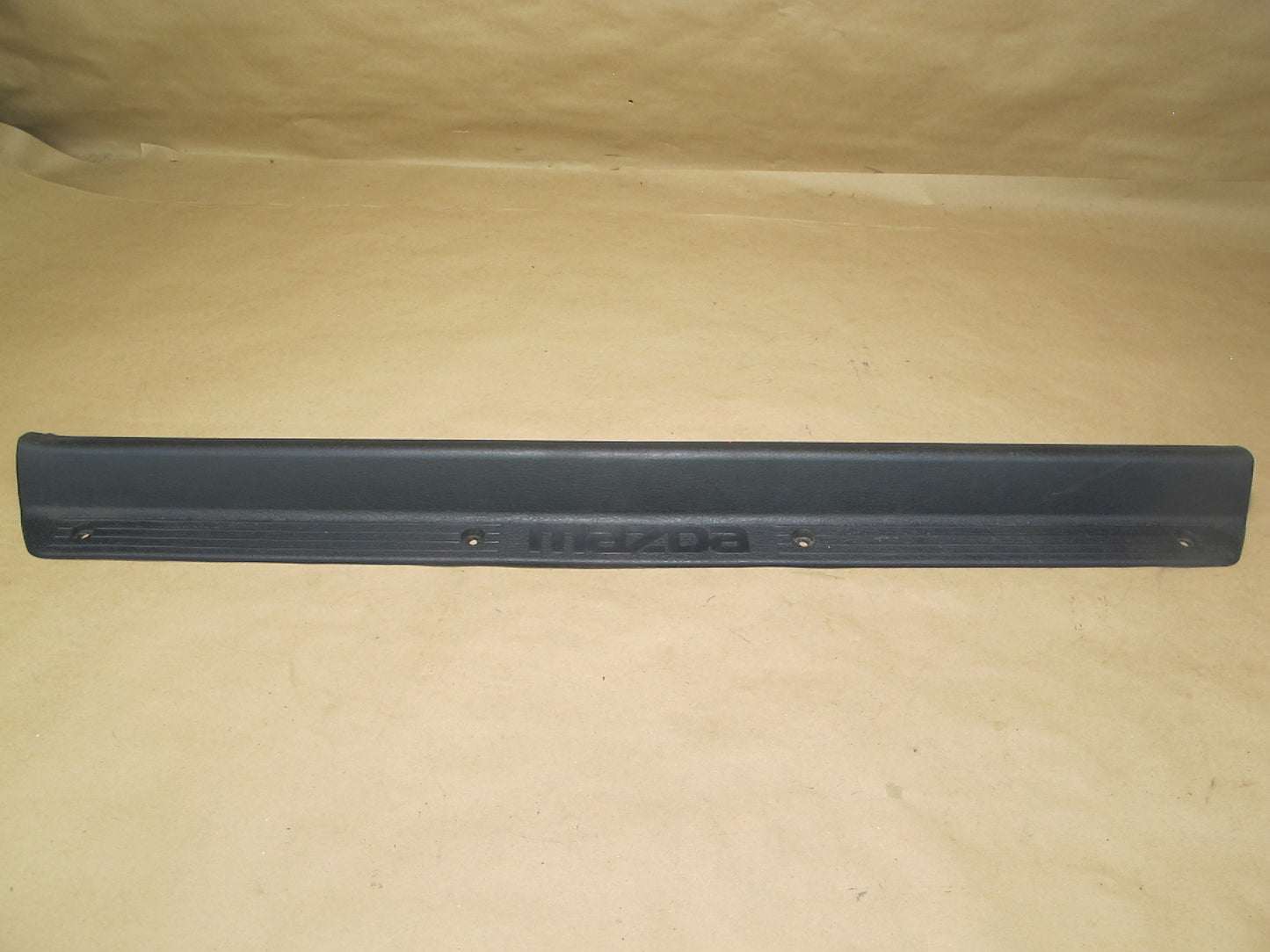 89-91 Mazda RX7 Set of 2 Left & Right Door Scuff Sill Plate Trim Cover OEM