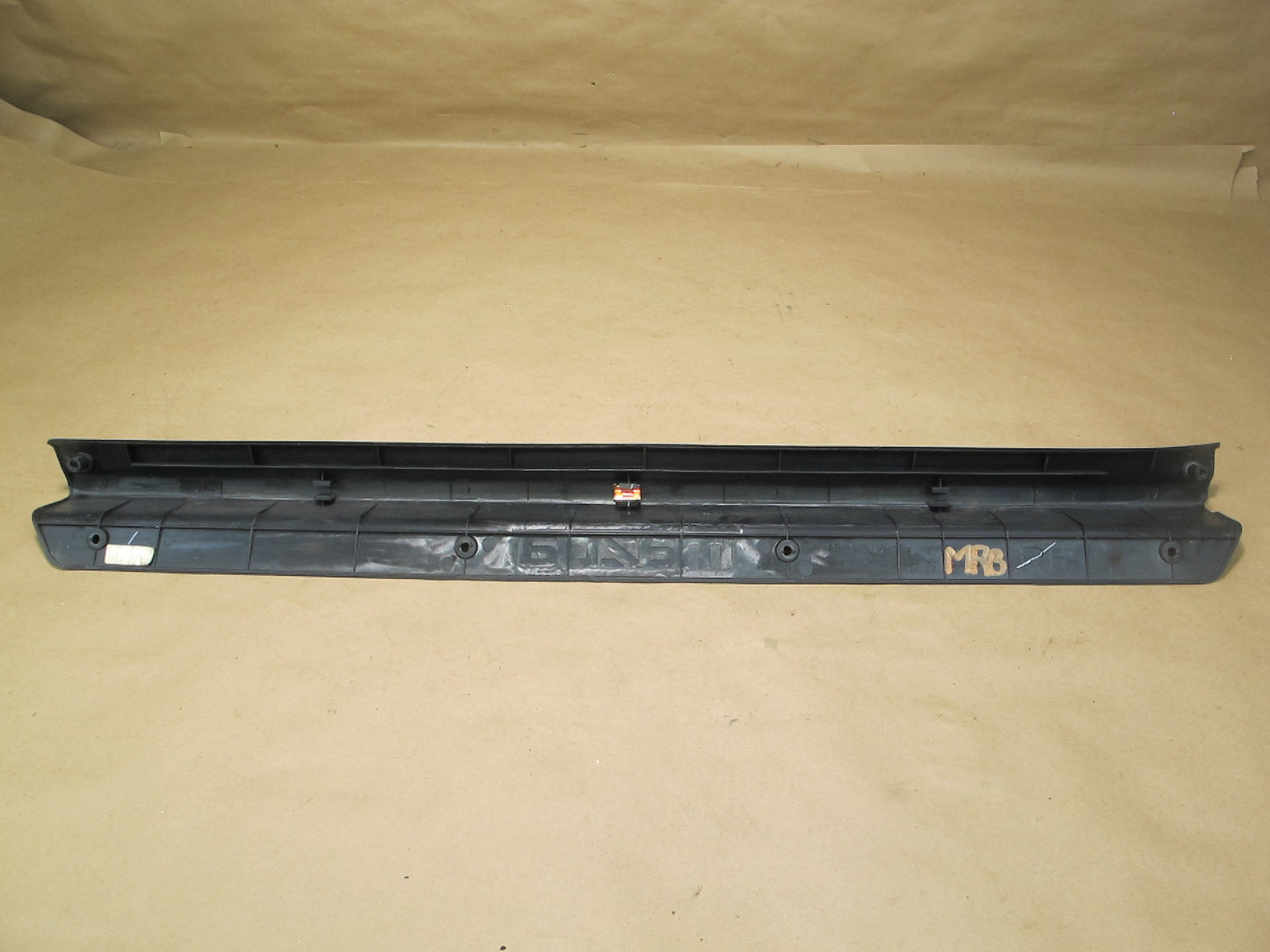 89-91 Mazda RX7 Set of 2 Left & Right Door Scuff Sill Plate Trim Cover OEM