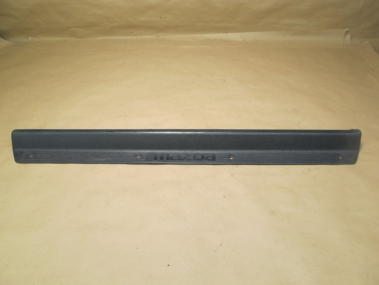 89-91 Mazda RX7 Set of 2 Left & Right Door Scuff Sill Plate Trim Cover OEM