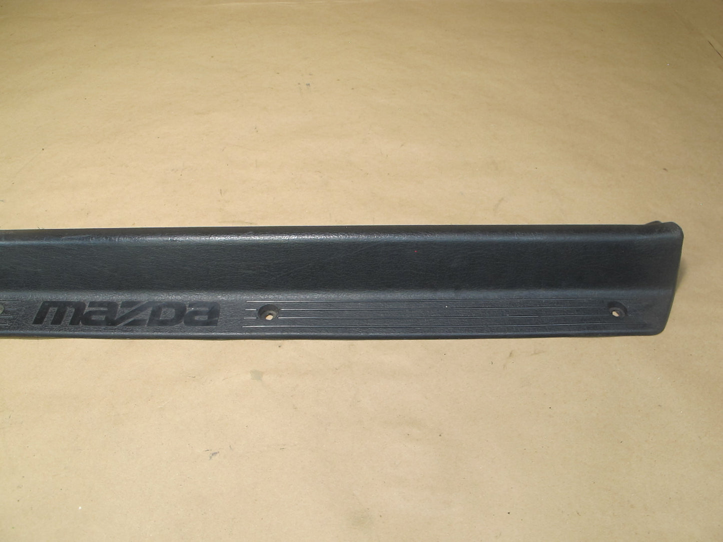 89-91 Mazda RX7 Set of 2 Left & Right Door Scuff Sill Plate Trim Cover OEM