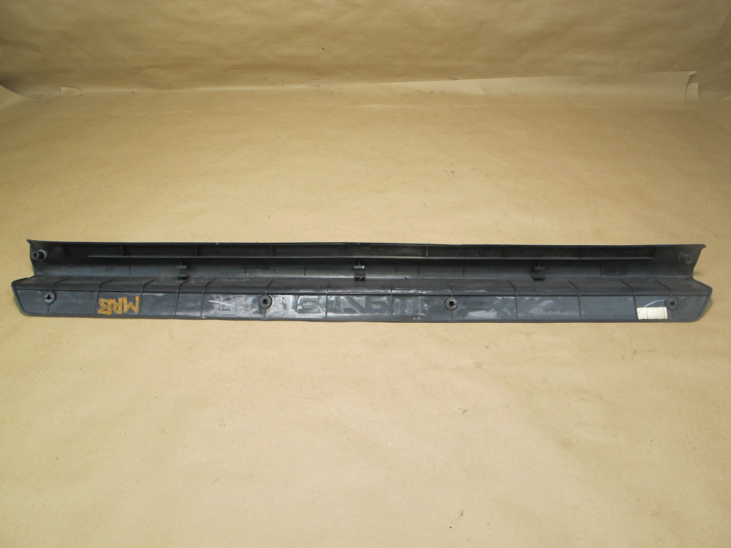 89-91 Mazda RX7 Set of 2 Left & Right Door Scuff Sill Plate Trim Cover OEM