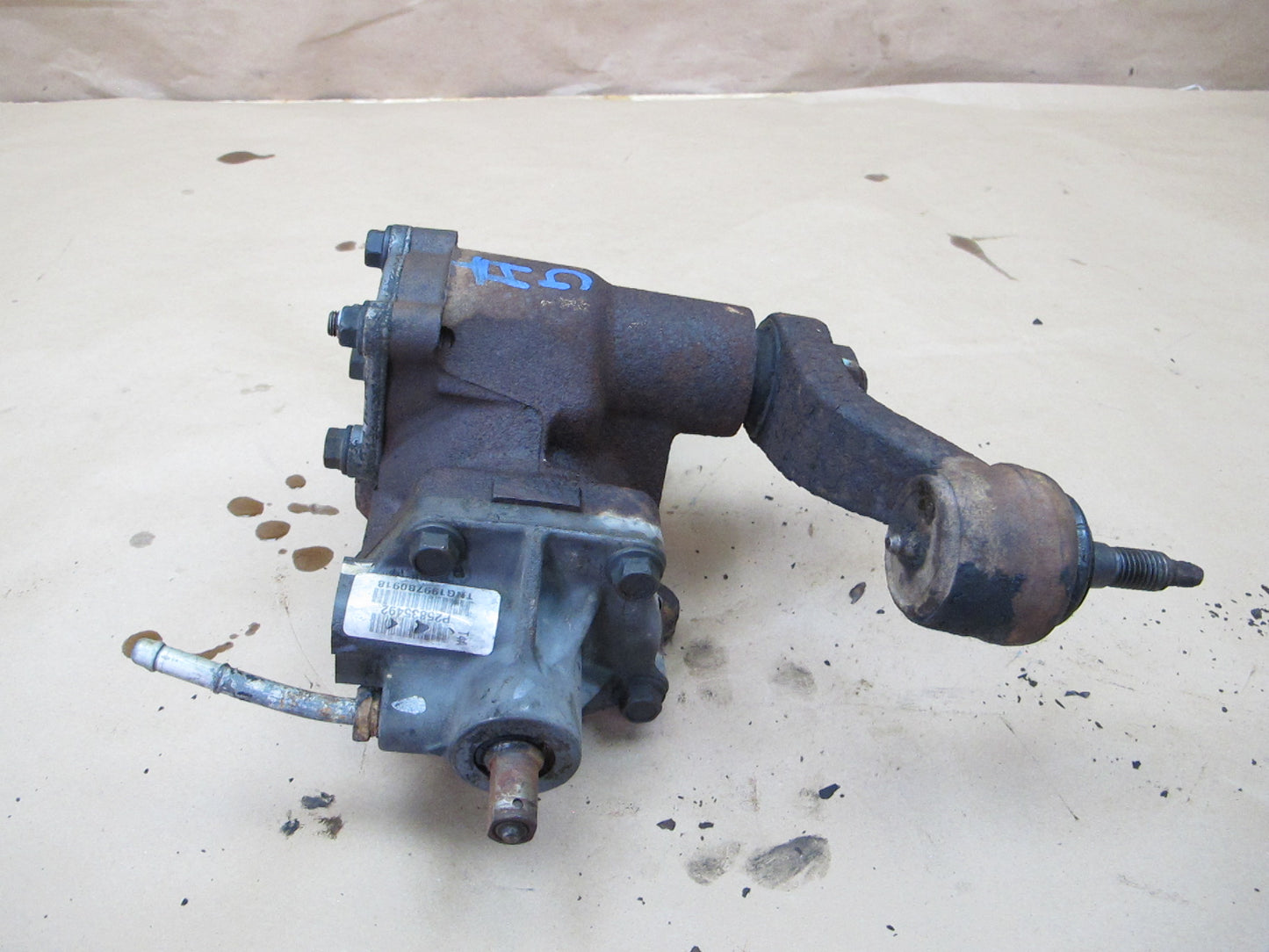 2003-2007 Hummer H2 Power Steering Gear Box Gearbox