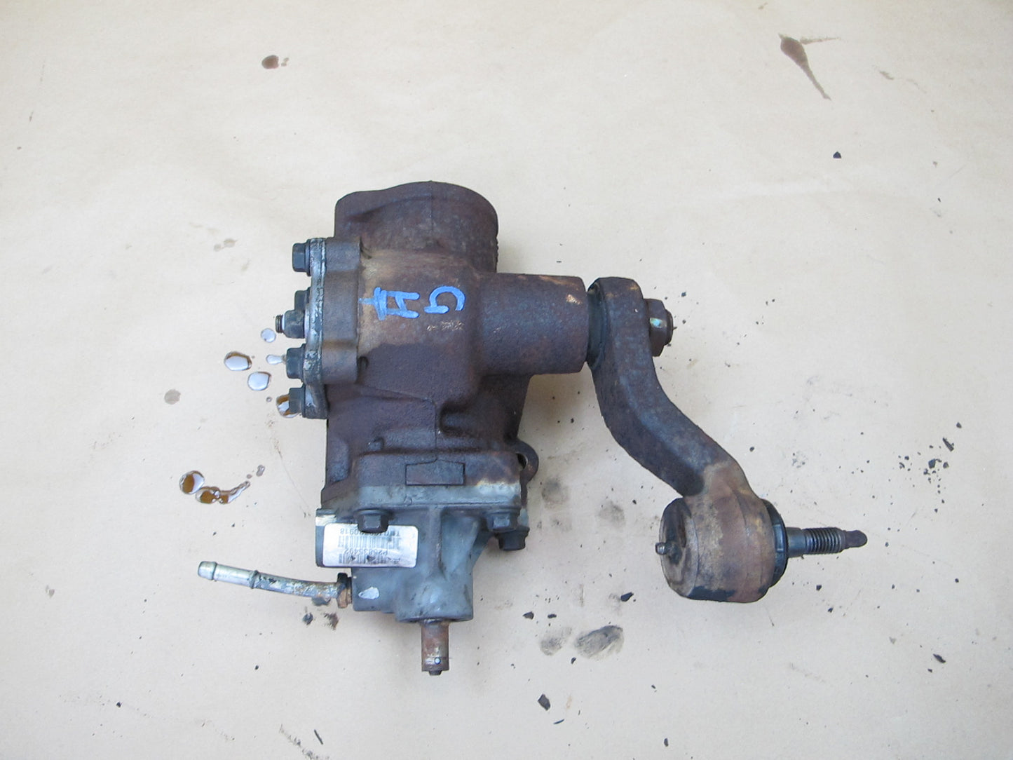 2003-2007 Hummer H2 Power Steering Gear Box Gearbox