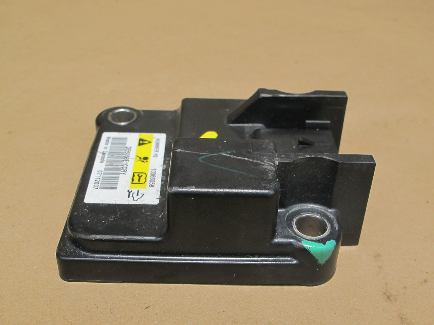 08-09 HUMMER H2 ROLLOVER SRS AIRBAG CONTROL MODULE UNIT 10366058 OEM