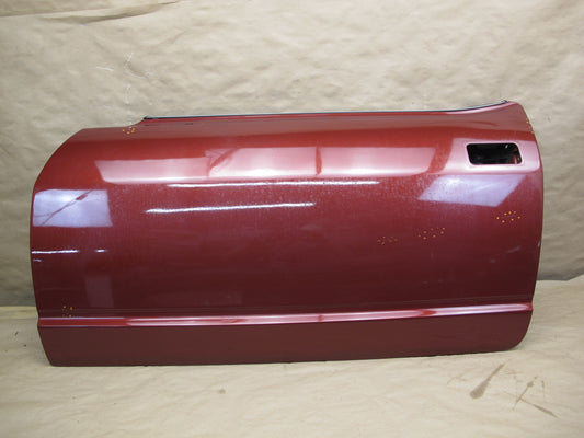 79-83 Datsun Nissan 280ZX S130 2+0 Left Driver Door Shell Panel Burgundy OEM