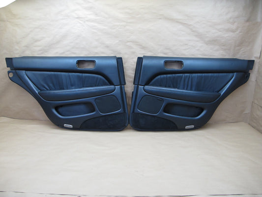 98-00 Lexus UCF20L LS400 Set of 2 Rear Door Interior Trim Cover Panel OEM