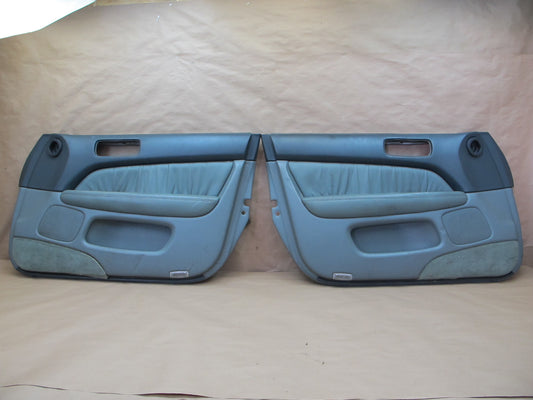 98-00 Lexus UCF20 LS400 Set of 2 Front Door Interior Trim Cover Panel OEM