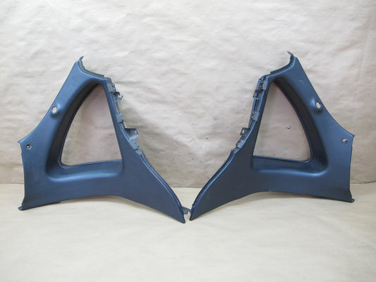 90-96 Nissan Z32 300ZX 2+0 Set of 2 Rear Window C Pillar Trim Cover Panel OEM