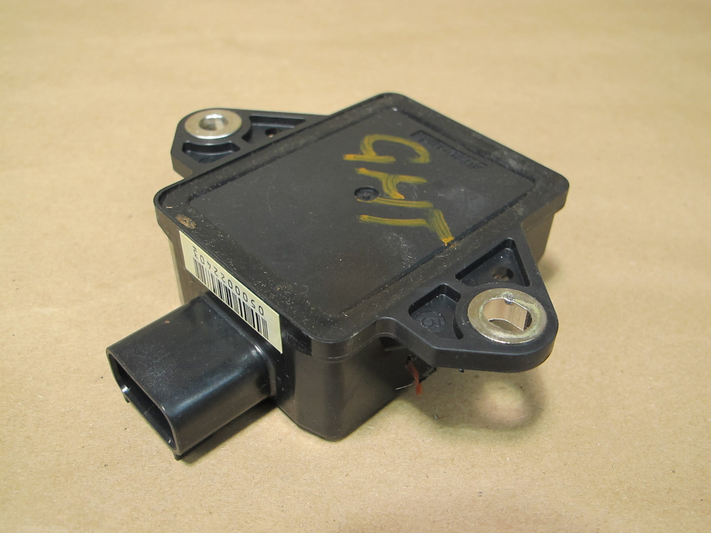 2008-2009 Hummer H2 6.2L YAW Turn Rate Acceleration Speed Sensor