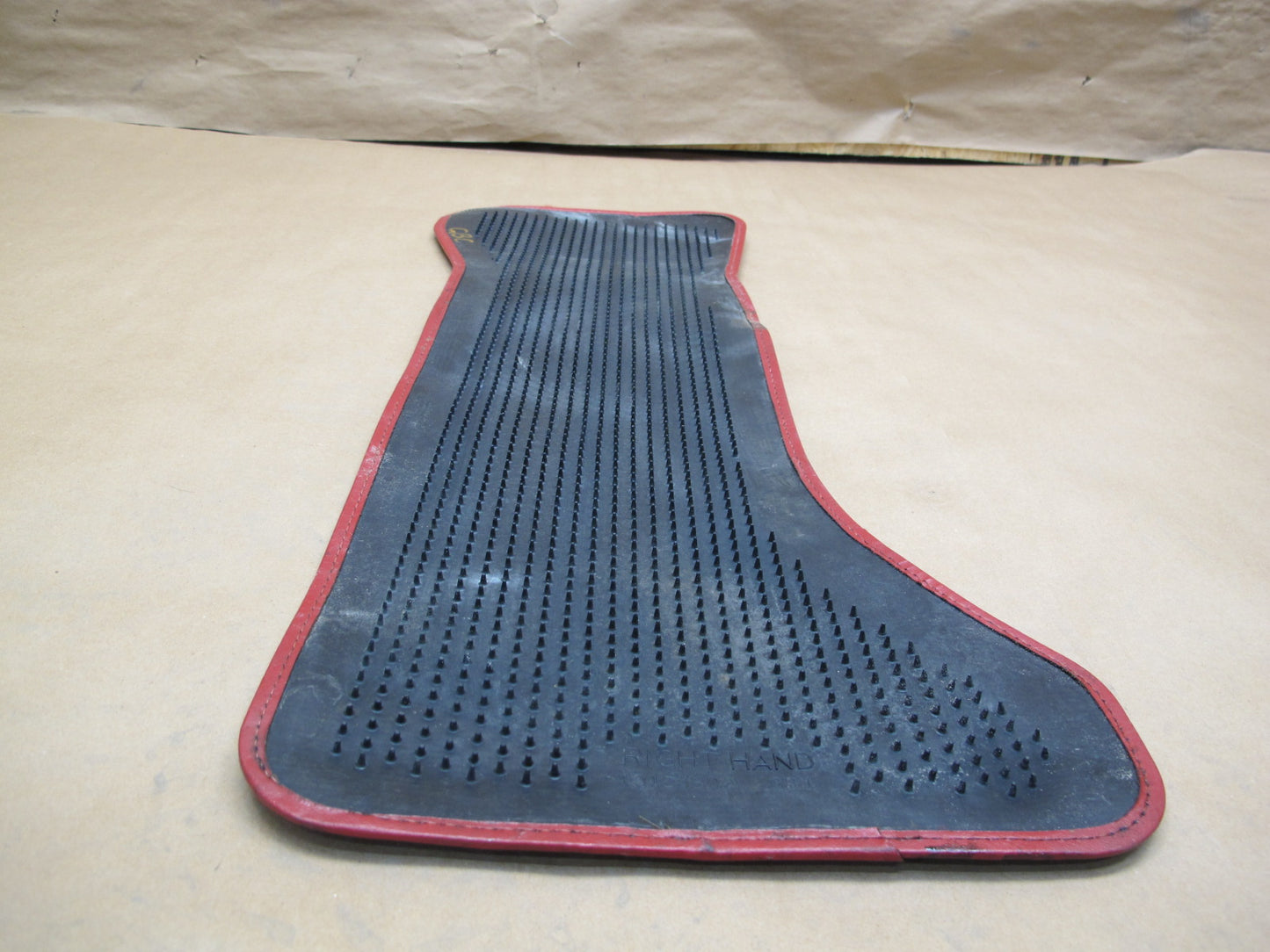 90-91 Chevrolet Corvette C4 Set of 2 Left Right Carpet Floor MAT Flame RED OEM