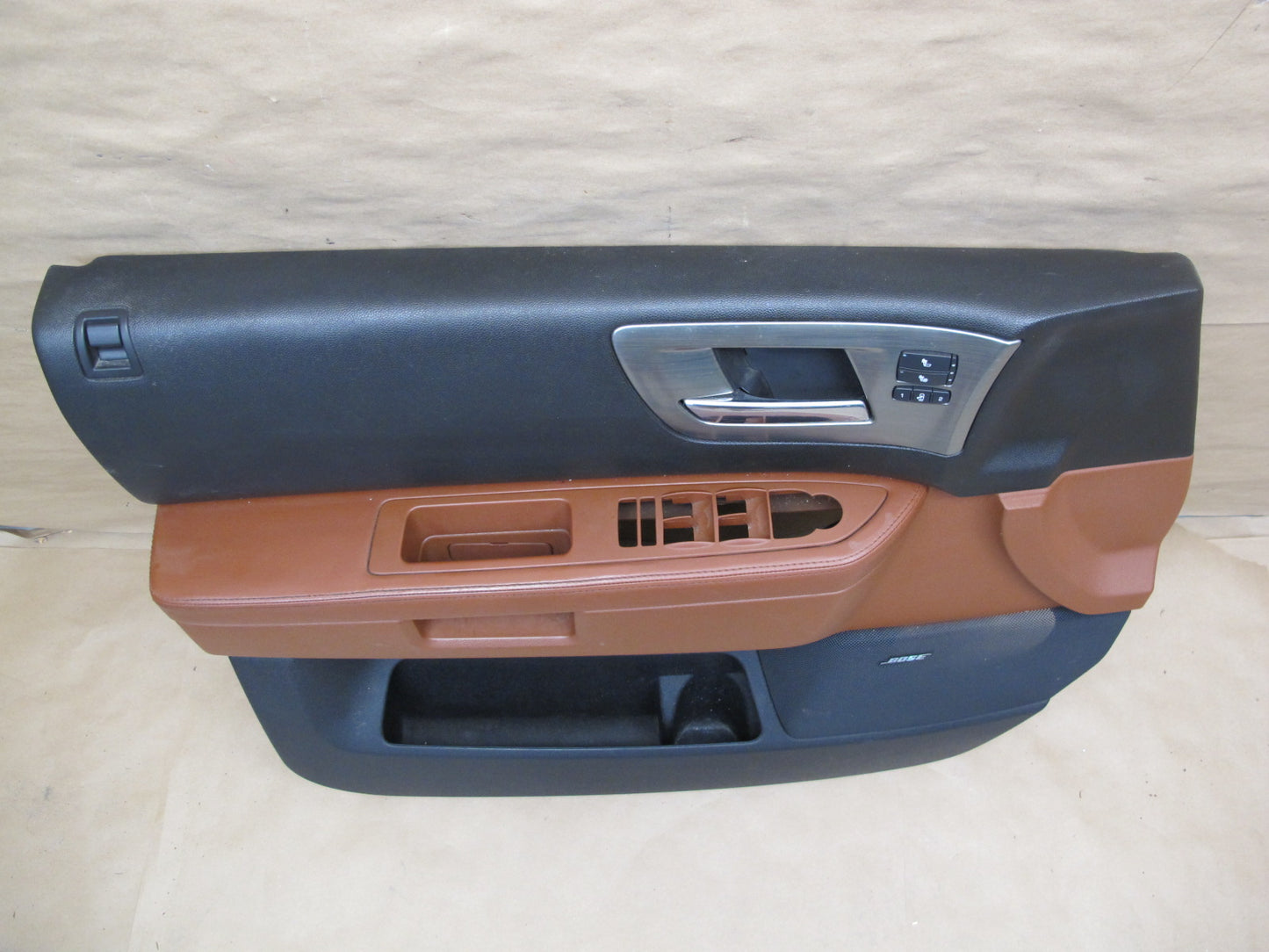 2008-2009 Hummer H2 Front Left & Right Door Interior Trim Cover Panel Set of 2