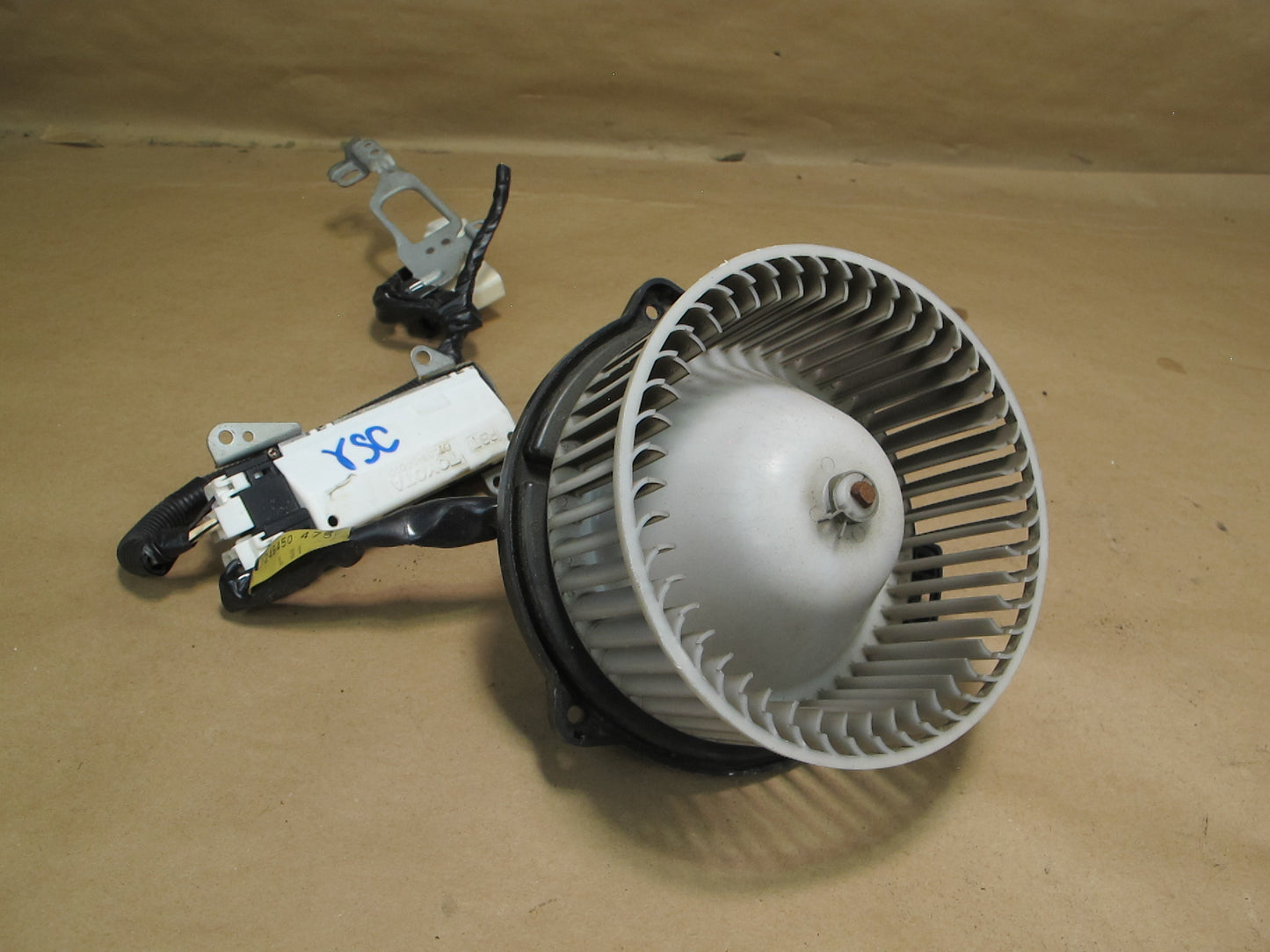 92-00 Lexus UZZ30 SC400 SC300 A/C Heater Blower Motor Fan w Resistor OEM