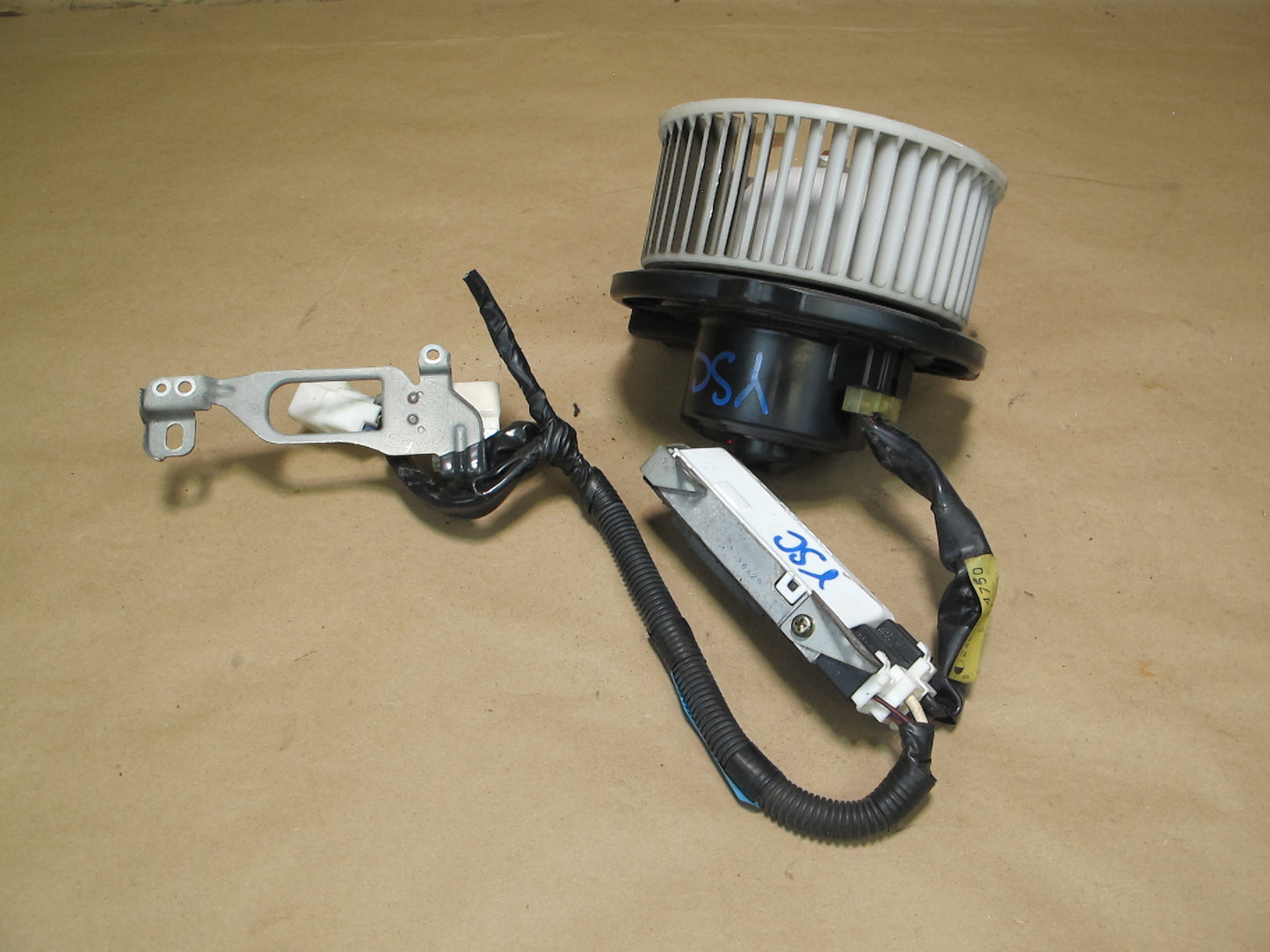 92-00 Lexus UZZ30 SC400 SC300 A/C Heater Blower Motor Fan w Resistor OEM