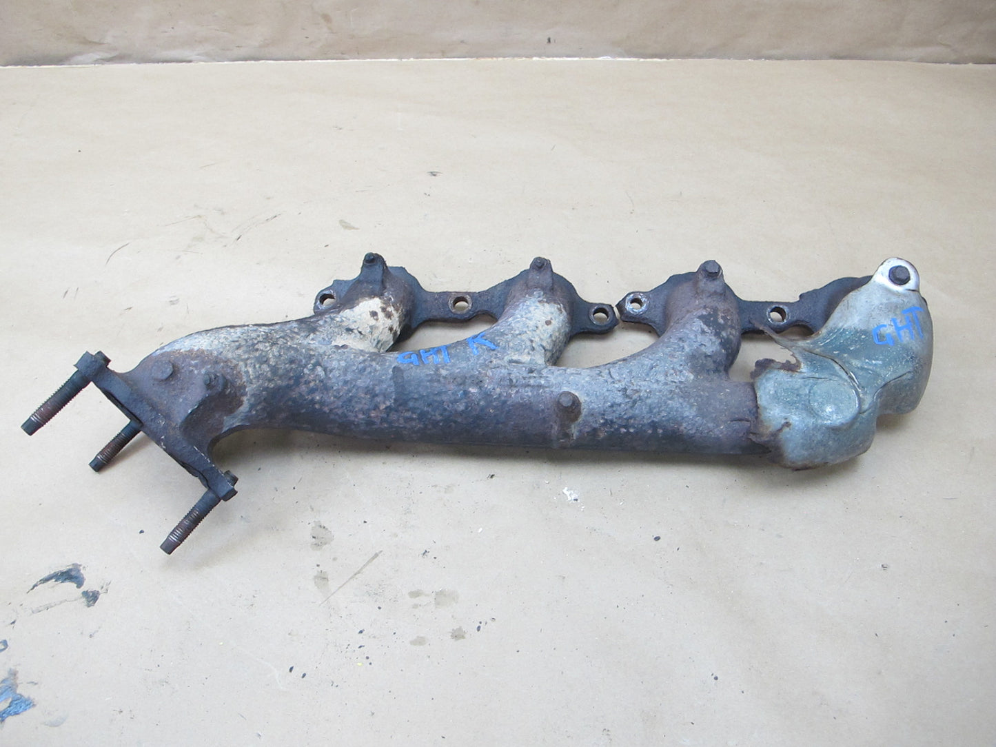 2008-2009 Hummer H2 6.2L V8 Engine Motor Right & Left Side Exhaust Manifold Set