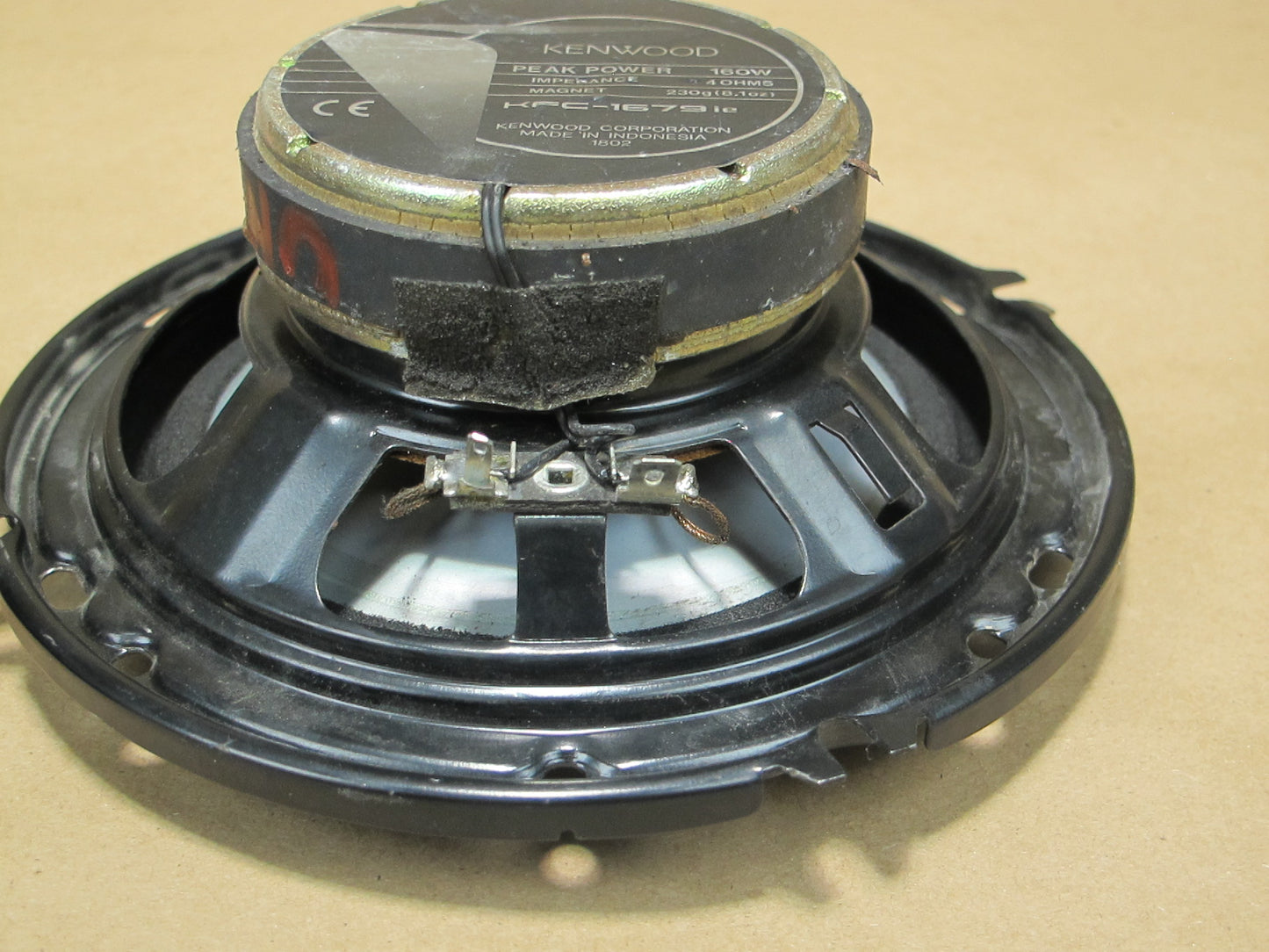 Kenwood KFC-1679ie 6-1/2" Speakers (pair) - 160W 4 Ohms 35-25,000 Hz