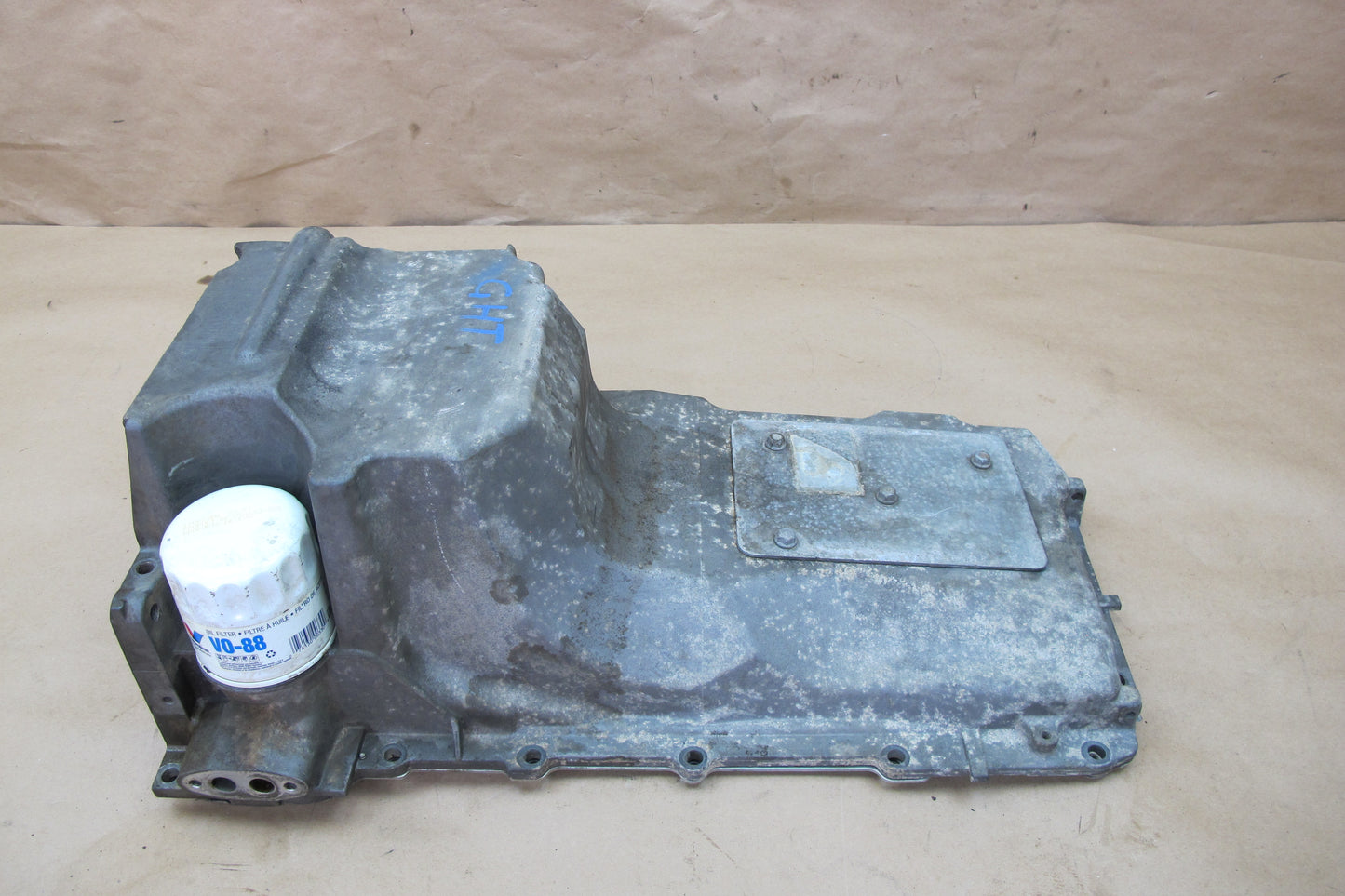 2008-2009 Hummer H2 6.2L V8 Engine Motor Lower Oil Pan