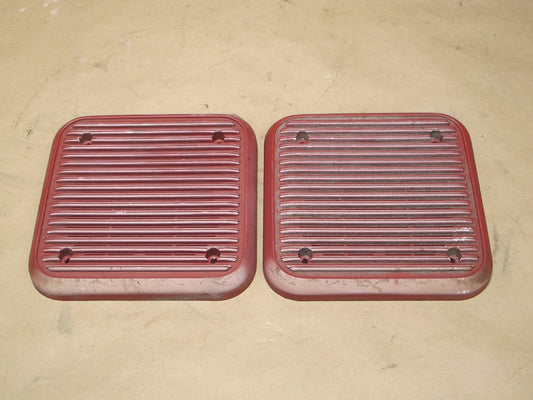 82-83 Datsun Nissan 280ZX S130 2+0 Rear Left Right Speaker Grille Trim Set OEM