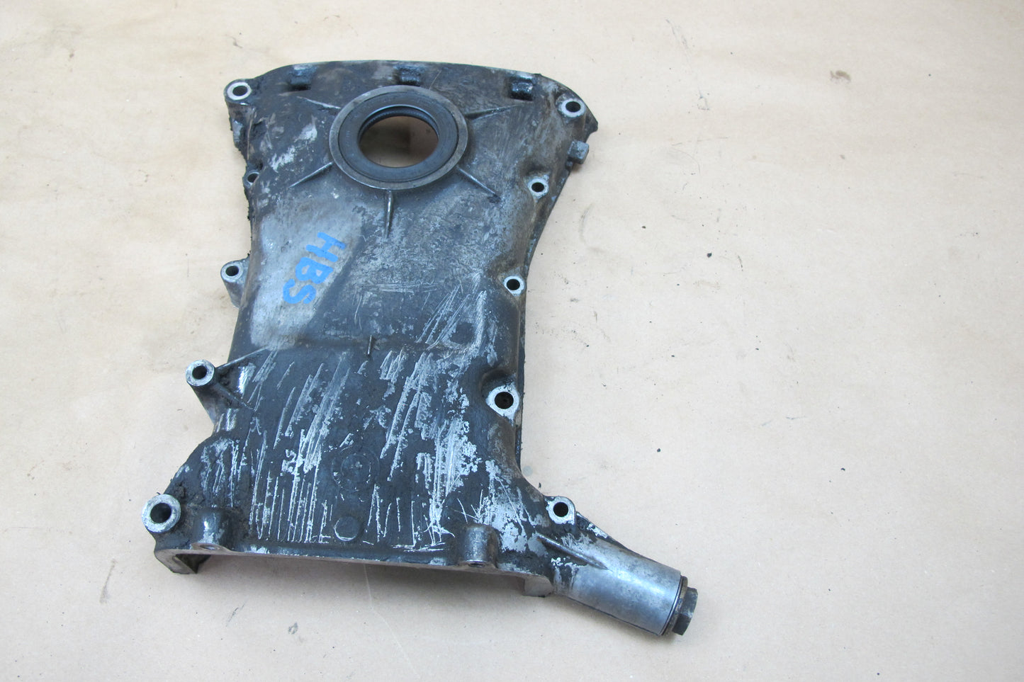 77-89 BMW E24 E23 E28 M30 Engine Front Lower Timing Chain Cover 12500289 OEM