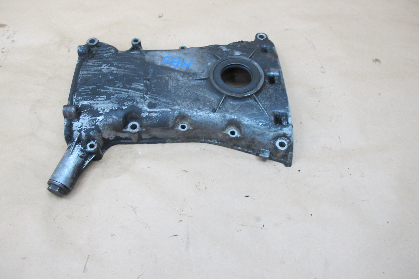 77-89 BMW E24 E23 E28 M30 Engine Front Lower Timing Chain Cover 12500289 OEM